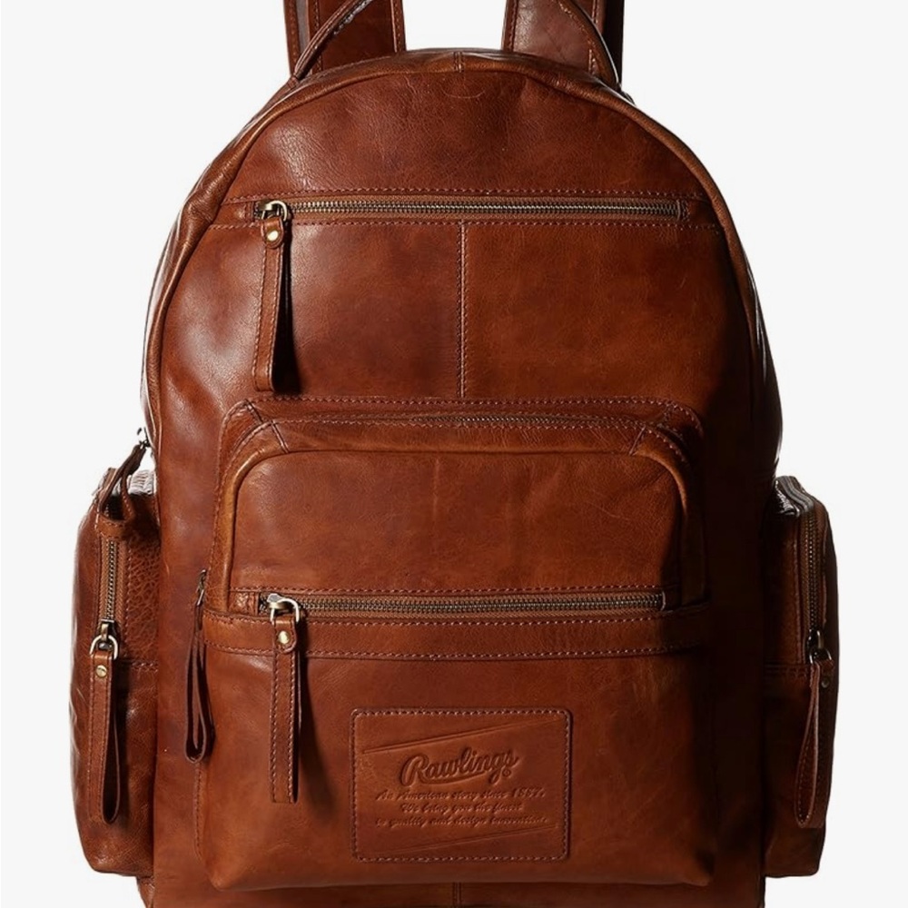 Rawlings Brown Backpack with Classic Design